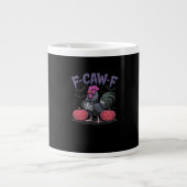 Grande Tasse F Caw F Funny Chicken Classic Simple Clean Style (Devant)