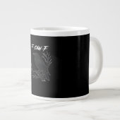 Grande Tasse F-Caw-F Funny Crow Aesthetic Casual (Devant droit)