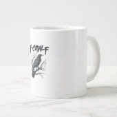 Grande Tasse F-Caw-F Funny Crow Essential Cool Unique (Devant droit)