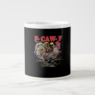 Grande Tasse F-Caw-F Hei Hei Moana Coq Classique Drôle Graphi
