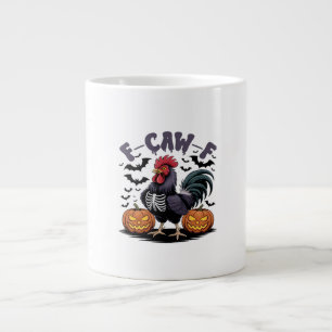 Grande Tasse F-Caw-F Humour Corbeau Drôle Gothique