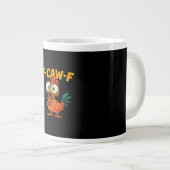 Grande Tasse F-Caw-F Poulet Créatif Essentiel Décontracté (Devant droit)