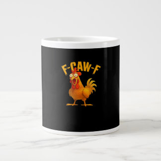 Grande Tasse F-Caw-F-Poulet Essentiel Vintage Cool