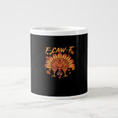 Grande Tasse F Caw F Turkey Thanksgiving (Devant)