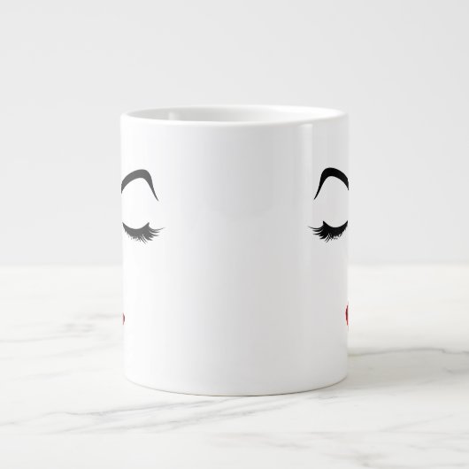 Grande Tasse Face élégante (Devant)