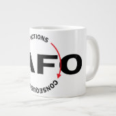 Grande Tasse FAFO Les actions ont des conséquences (Devant droit)