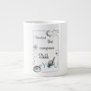 Grande Tasse Faire Confiance à Votre Boussole Intérieure. Affir