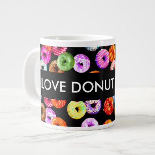 Grande Tasse Faites passer le motif sans soudure + votre backgr