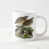 Grande Tasse Famille Coturnix Quail (Droite)