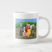 Grande Tasse Famille gitane 1986 (Droite)