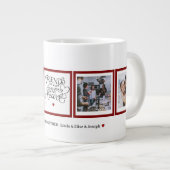 Grande Tasse Fantastic Photo Collage Les amis changent la coule (Devant droit)