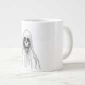 Grande Tasse Faucheur squelette (Devant droit)