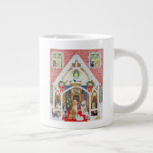 Grande Tasse Favoris noirs et blancs (Droite)