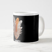 Grande Tasse Feathered Duality Balance of Light Amber & Ivory S (Devant droit)