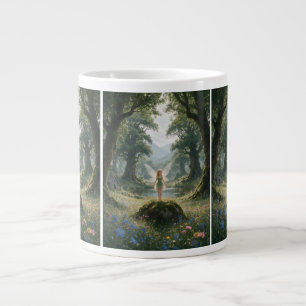 Grande Tasse Fée dans la forêt enchantée