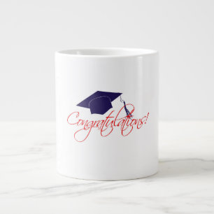 Grande Tasse Félicitations casquette de diplôme