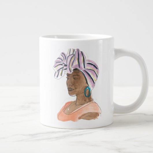 Grande Tasse Femme forte et belle (Droite)