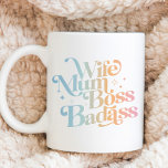 Grande Tasse Femme maman chef Badass drôle Sarcastique fête des<br><div class="desc">Meilleur cadeau de la Fête des Mères,  t-shirt - Femme Mum Boss Badass Fête des Mères Discours amusants conçus uniquement pour votre maman,  maman,  mère et grand-mère pour être la meilleure maman au monde. C'est un cadeau génial pour la Fête des Mères à la maman la plus cool.</div>