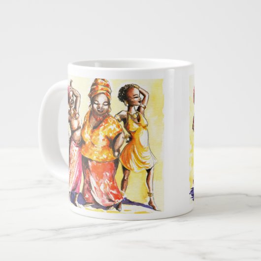 Grande Tasse Femmes dansantes (Devant gauche)