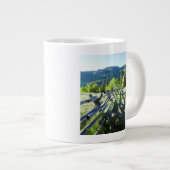 Grande Tasse Fenceline en bois (Devant droit)