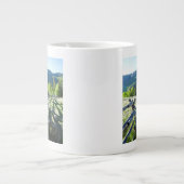 Grande Tasse Fenceline en bois (Devant)
