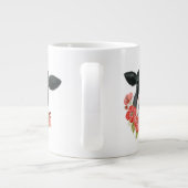 Grande Tasse Ferme à pavot - Vache aux fleurs (Dos)