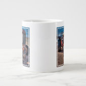 Grande Tasse Fermes | Tracteur d'antiquité rouillé (Devant)