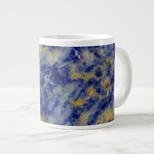 Grande Tasse Fermeture d'une dalite bleue