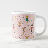 Grande Tasse Festif Animal amis Motif de Noël (Droite)