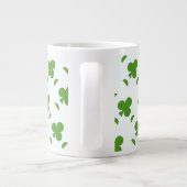 Grande Tasse Fête de la Saint-Patrick shamrock (Dos)