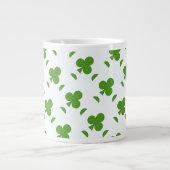 Grande Tasse Fête de la Saint-Patrick shamrock (Devant)