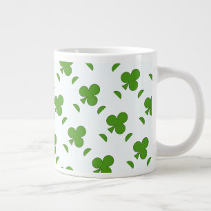 Grande Tasse Fête de la Saint-Patrick shamrock