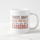 Grande Tasse Fête de l'Action de grâce (Droite)