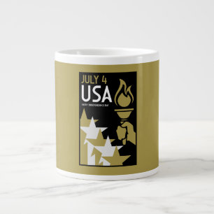 Grande Tasse Fête de l'Indépendance américaine