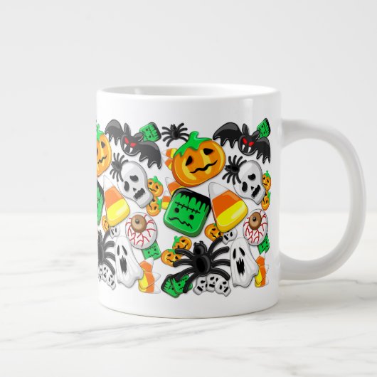 Grande Tasse Fête des Candies Éffrayantes d'Halloween (Droite)