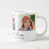 Grande Tasse Fête des Mères Meilleure Maman 3 Photos (Droite)
