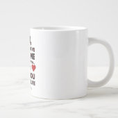 Grande Tasse Fête des pères aimée Vous Citez (Droite)