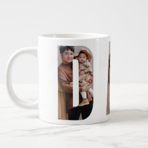 Grande Tasse FÊTE DES PÈRES de cadres photo personnalisables DA