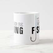 Grande Tasse Fête des pères Je préfère pêcher (Devant)