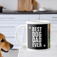 Fête des Pères Meilleur Papa Chien Photo