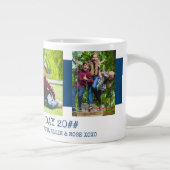 Grande Tasse Fête des pères Stepdad 3 photo bleu (Droite)