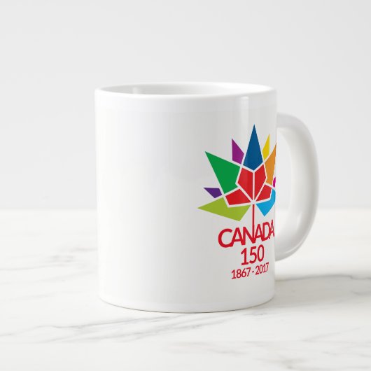 Grande Tasse Fête du Canada 150 (Devant droit)