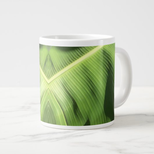 Grande Tasse Feuille de bananier (Devant droit)