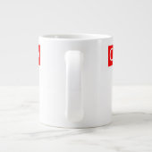 Grande Tasse Feuille d'érable du Canada (Dos)