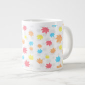 Grande Tasse Feuilles Colorées (Devant droit)