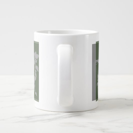 Grande Tasse Feuilles rêvés (Dos)