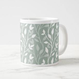 Grande Tasse Feuilles silhouettes minimalistes modernes Aquaton