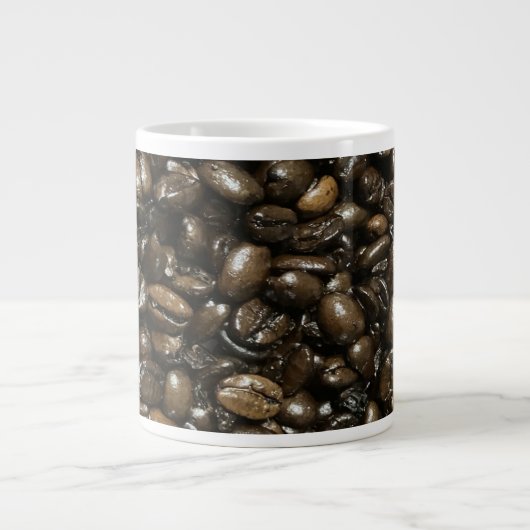 Grande Tasse Fèves de café (Devant)