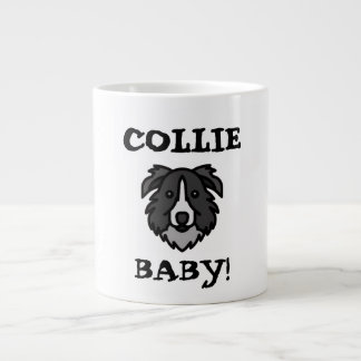 Grande Tasse Fierté de l'amant du Border Collie Design de chien