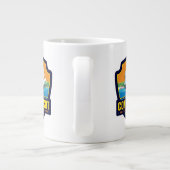 Grande Tasse Fierté de l'État | Connecticut (Dos)